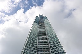 最高,結構,天空