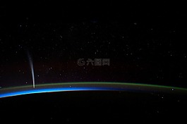 lovejoy 彗星,從國際空間站,國際空間站