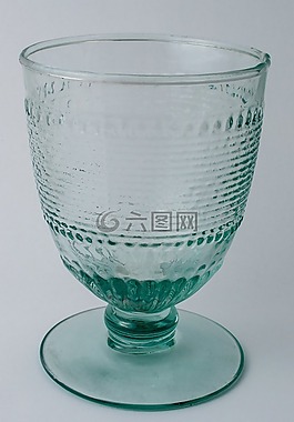 玻璃,喝杯,綠色