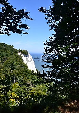 白崖,爾根,波羅的海
