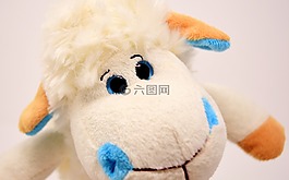羊,毛絨,毛絨玩具