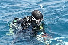 跳水,海洋,水