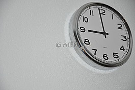 時(shí)鐘,墻,時(shí)間
