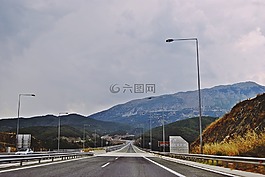 路,希臘,公路旅行