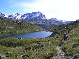 山,景觀,湖泊