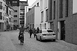 街,人,城市