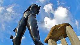 大理,馬德里,雕像
