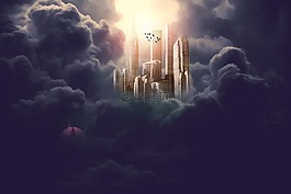天空,戶(hù)外,天氣