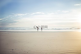 地平線,海,海洋