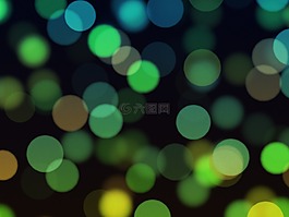 散景,燈,界