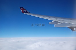 飛機,天空,飛
