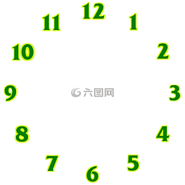 時鐘,號碼,鐘面