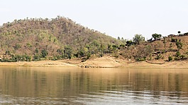 印度河,夏天,河