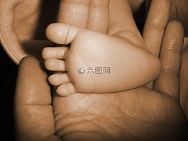 嬰兒,兒童,腳
