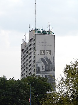 酒店 gromada,在锯,波兰