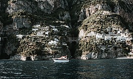 山,村,建筑物