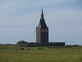 wangerooge,东弗里斯,灯塔
