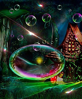 新生的背景,幻想藝術(shù)背景,攝影背景