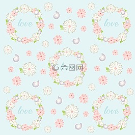 花圈,雛菊,春