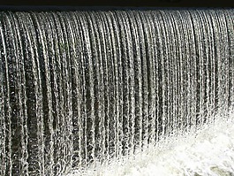 水閘,大瀑布,天然水