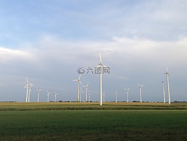 windr?der,天空,藍色