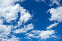 天空,云,藍色