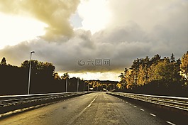 路,瑞典,云