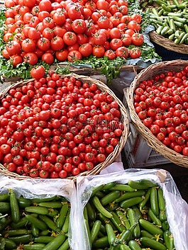 蔬菜,蕃茄,黃瓜