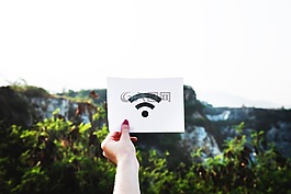 自然,模糊,wifi