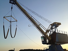 勒沃庫森,萊茵,起重機(jī)