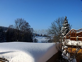 hinterhermsdorf,冬天,雪