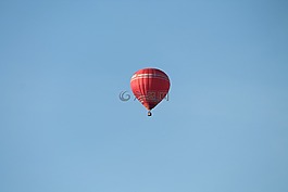 天空,熱氣球,氣球