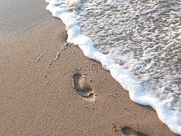沙,水,海灘