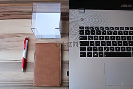 筆記本電腦,筆記本,辦公桌