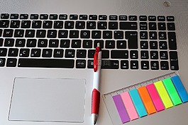 筆記本電腦,鍵盤,筆記本