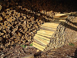 柴,木,holzstapel