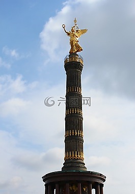 siegessäule,柏林,具有里程碑意义