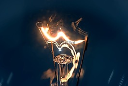 燈泡,電力,燈