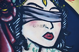 墻,藝術,壁畫