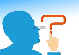 男子,問號,問題