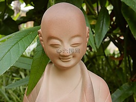冥想,精神,雕像