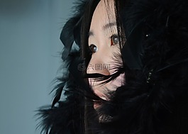 女孩,眼睛,忧伤
