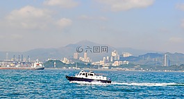 船,香港,水