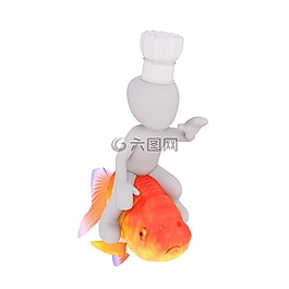 白人男性,3d模型,孤立