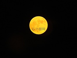 月亮,琥珀的月亮,滿月