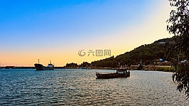 水,海洋,船