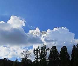 云,風(fēng)暴,天空