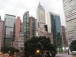 香港,摩天大樓,建筑物