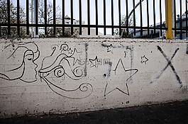 涂鴉,街,學(xué)校