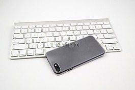 手機,工作地點,鍵盤